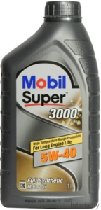 Масло моторное синт. Mobil Super 3000 X1 5W-40 (e1L)