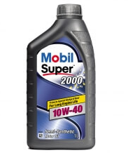 Масло моторное п/синт. Mobil Super 2000 X1 10W-40 (e1L)