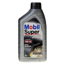 Масло моторное п/синт. Mobil Super 2000 X1 DISEL 10W-40 (e1L)