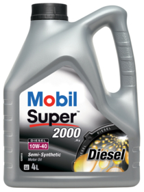 Масло моторное п/синт. Mobil Super 2000 X1 DISEL 10W-40 (e4L)